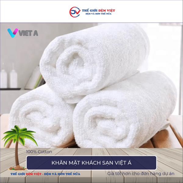 Khăn mặt khách sạn Việt Á 6-1